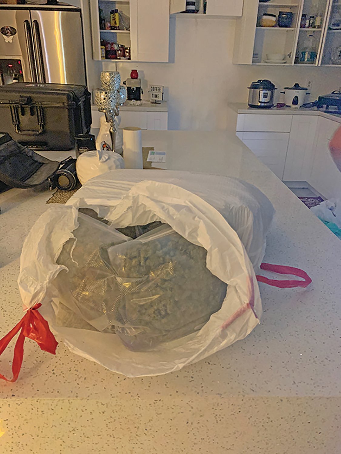 CLEWISTON — Deputies seized 21.72 pounds of marijuana that was prepackaged for sale.